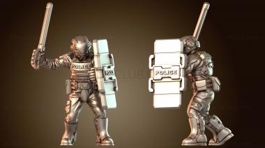 3D модель Уличный полицейский вариант h (STL)