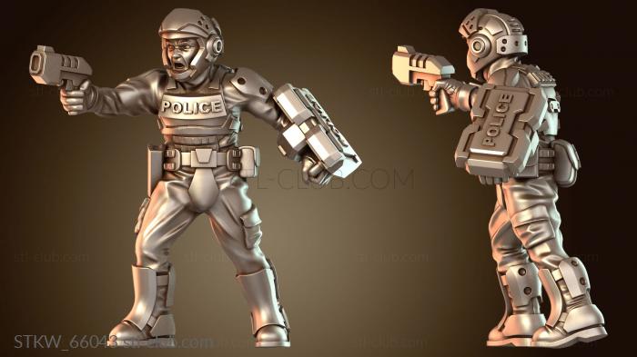 Military Уличный коп, вариант q