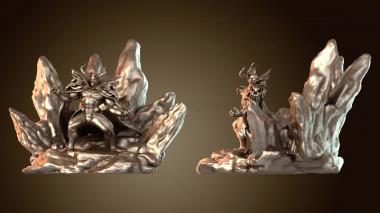 3D модель Street Fighter Boss Vega Bison Evil (STL)