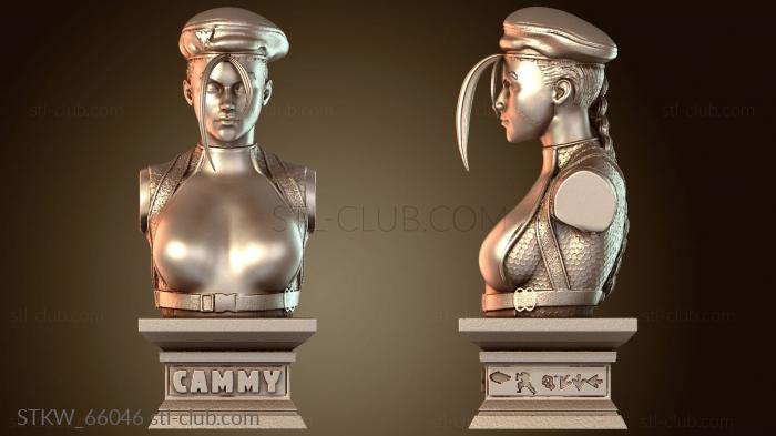Military Street Fighter Bust Cammy