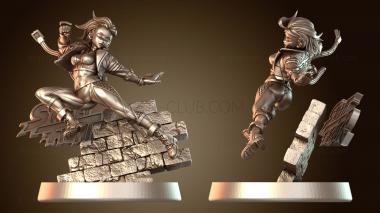 3D модель Street Fighter Cammy Killer Bee (STL)