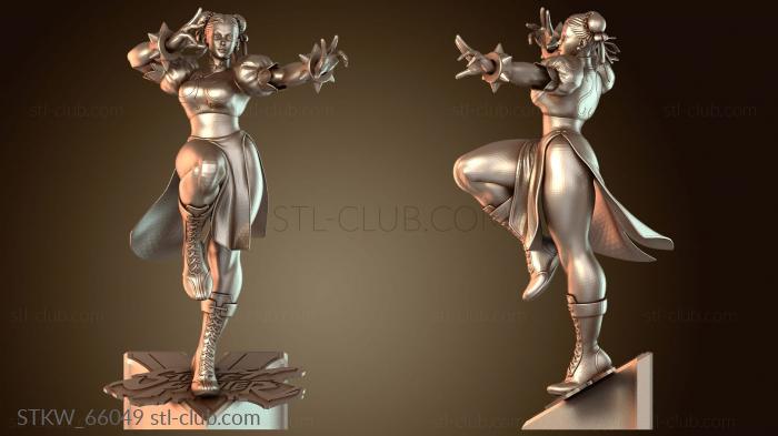 Military Street Fighter Chun Warrior