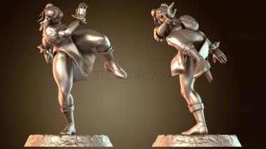 3D модель Street Fighter Chunli Iconic (STL)