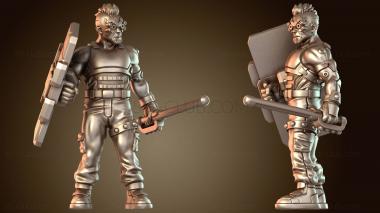 3D модель Формирование уличной банды (STL)