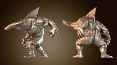 3D модель Street Sharks Hammerform Hero (STL)