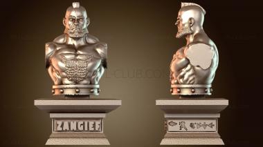 3D модель Стенд Street Fighter Zangief (STL)