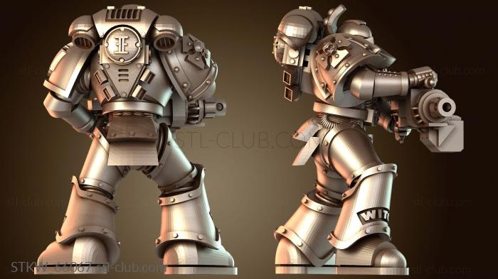 Подразделение артиллеристов ударного отряда