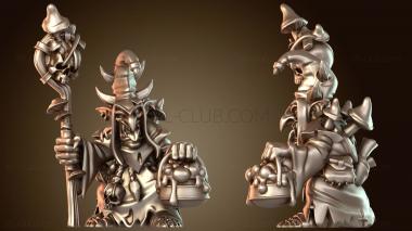 3D модель Гоблин-волшебник (STL)