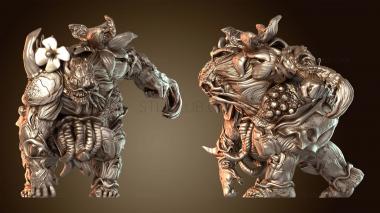 3D модель Стиль Glutton Fiendish (STL)