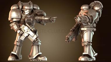3D модель Тактический стилизованный Trooper (STL)