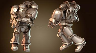 3D модель Военный стиль Trooper (STL)