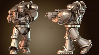 3D модель Ветеран в стиле «Трупера» (STL)