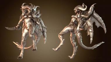 3D модель Суккуб Императрица (STL)