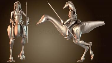 3D модель Салливан Ганган Кавалерия Звездные Войны (STL)