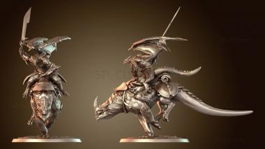 3D модель Султан Драконорожденный Маунт (STL)