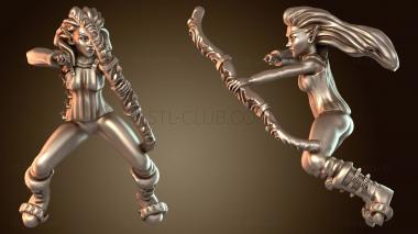 3D модель Солнечный Эльф Лучник Свифт (STL)