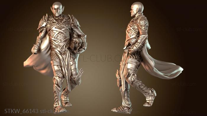 Солнечный эльф, лысый, кровавый