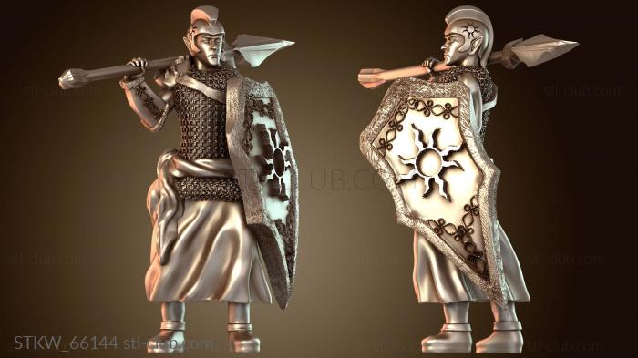 Солнечный эльф-копейщик