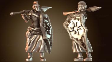 3D модель Солнечный эльф-копейщик (STL)