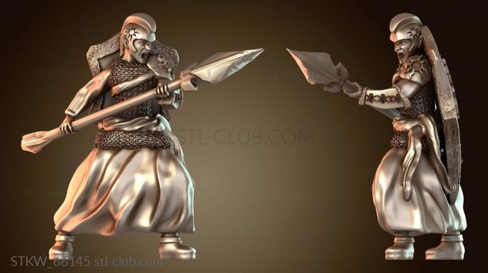 Солнечный эльф-копейщик свирепый