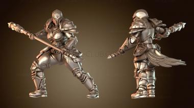 3D модель Храбрые девы восхода солнца (STL)