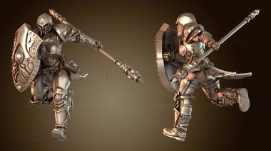 3D модель Очаровательные девушки восхода солнца (STL)