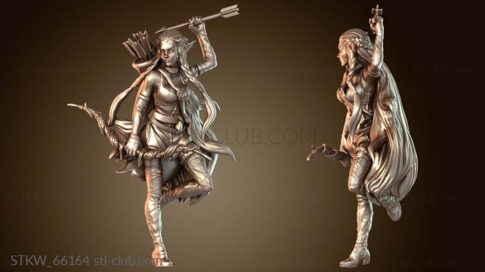 Подготовка эльфийского рейнджера в таверне «Восход»