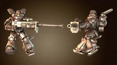 3D модель Глушитель с пушкой (STL)