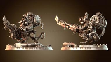 3D модель Сурал, Крыса-Огнеметчик (STL)