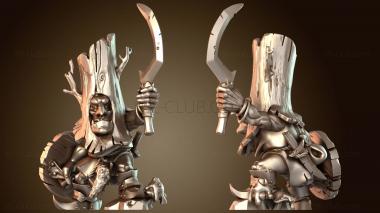 3D модель Капитан болотных гоблинов (STL)