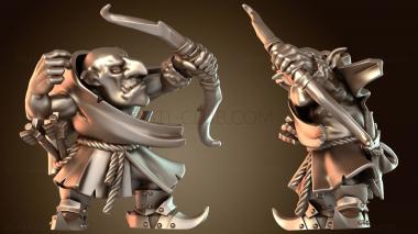 3D модель Болотный лучник (STL)