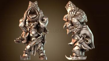 3D модель Болотный лучник-музыкант (STL)