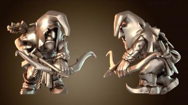 3D модель Болотный лучник-аутрайдер (STL)