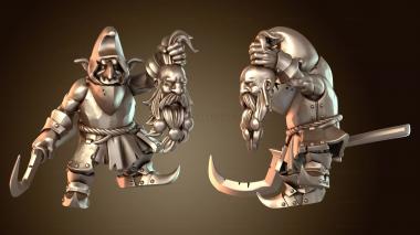 3D модель Болотный босс пугающий (STL)