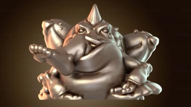 3D модель Болотная лягушка беспокойная (STL)