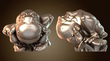 3D модель Болотная лягушка подлая (STL)