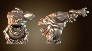 3D модель Вой болотной лягушки (STL)