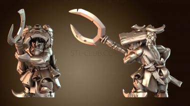 3D модель Болотный пастух Грим (STL)