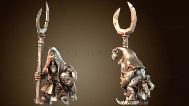 3D модель Болотный пастух Неукротимый (STL)