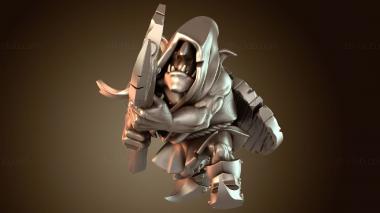 3D модель Болотная щука закаленная (STL)