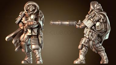 3D модель Болотные рейдеры (STL)