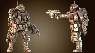 3D модель Скрытые болотные рейдеры (STL)