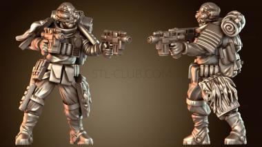 3D модель Болотные рейдеры безжалостны (STL)