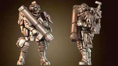 3D модель Болотные рейдеры Tricky (STL)