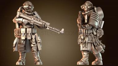 3D модель Злобные болотные рейдеры (STL)