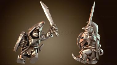 3D модель Болотное оружие зазубренное (STL)