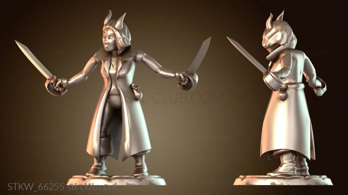 Military Swashbuckler Swords Out