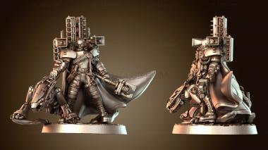 3D модель Капитан спецназа Хаммер (STL)