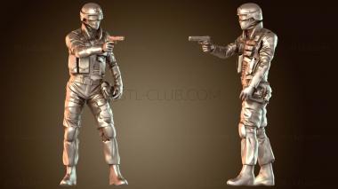 3D модель Тактический пистолет SWAT (STL)