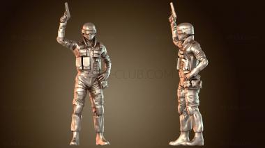 3D модель Пистолет SWAT Elite (STL)